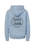 KIDS BUDDY/HOOD-DENIM/HTR