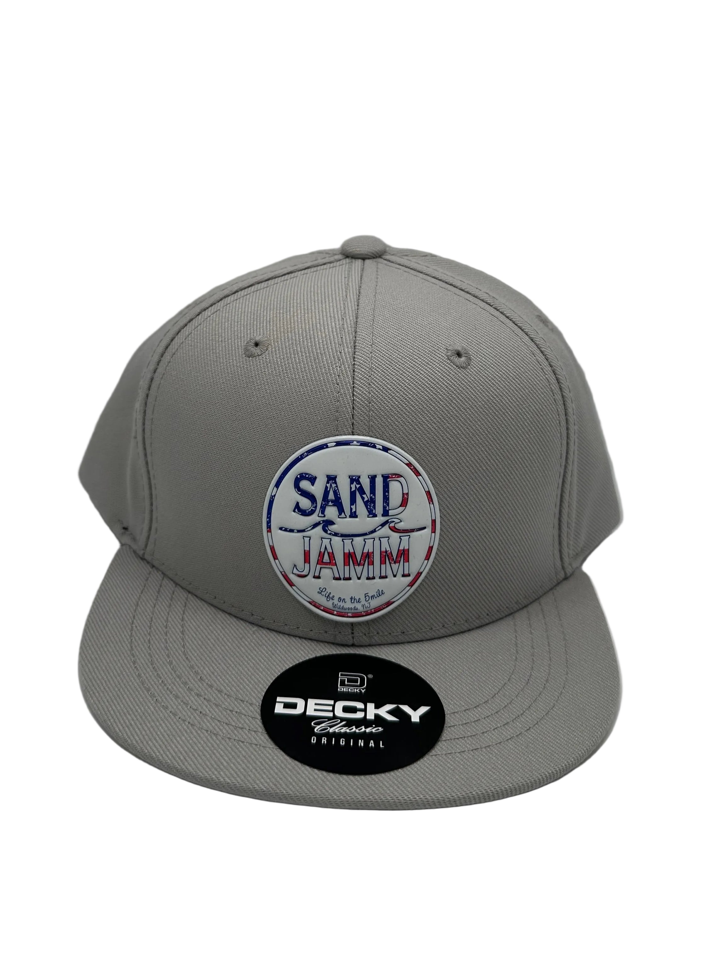 KIDS HAT-USA GREY