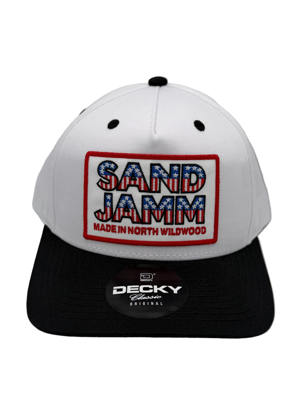 SJ PATRIOT- WHITE/BLK