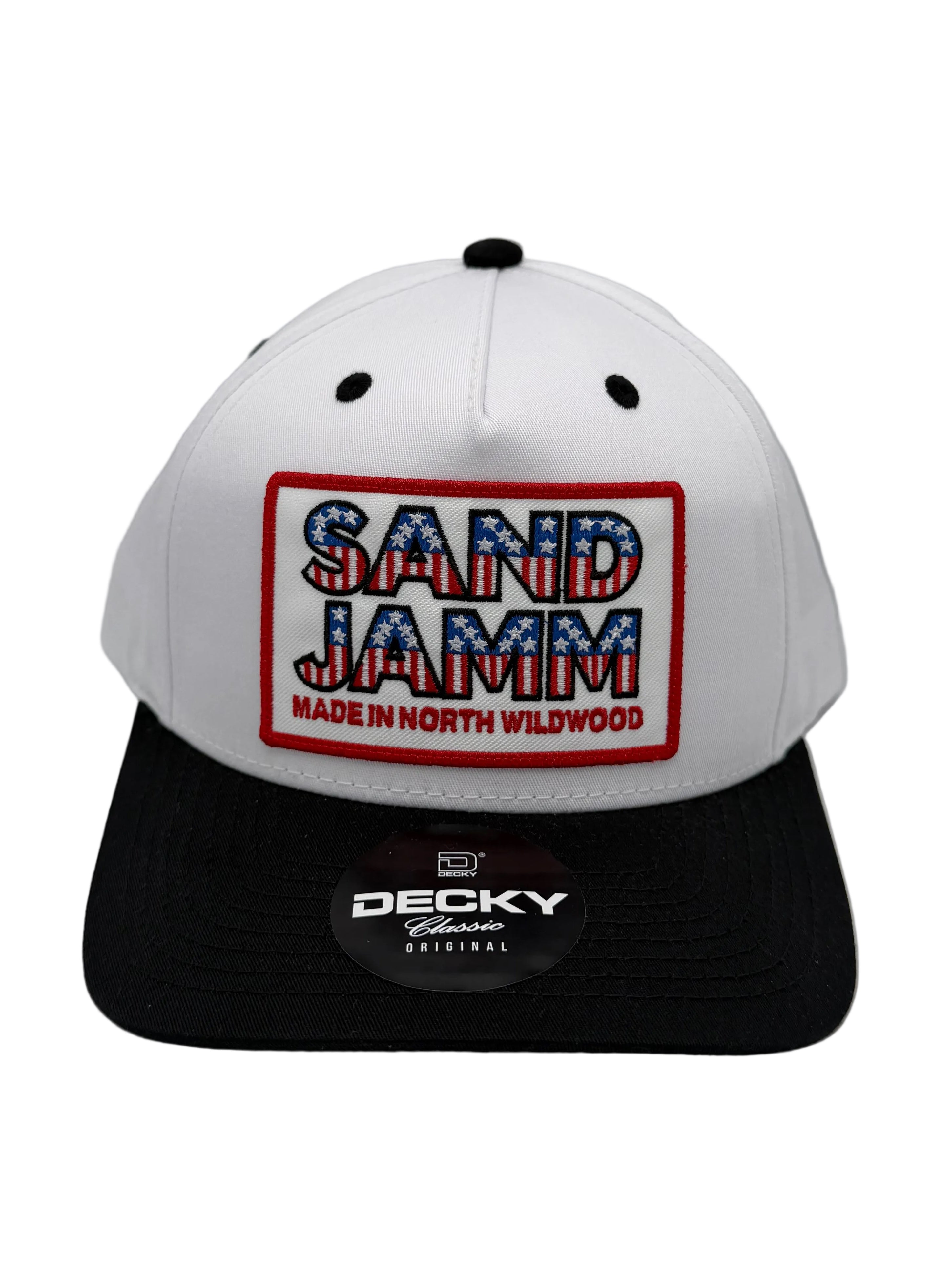 SJ PATRIOT- WHITE/BLK