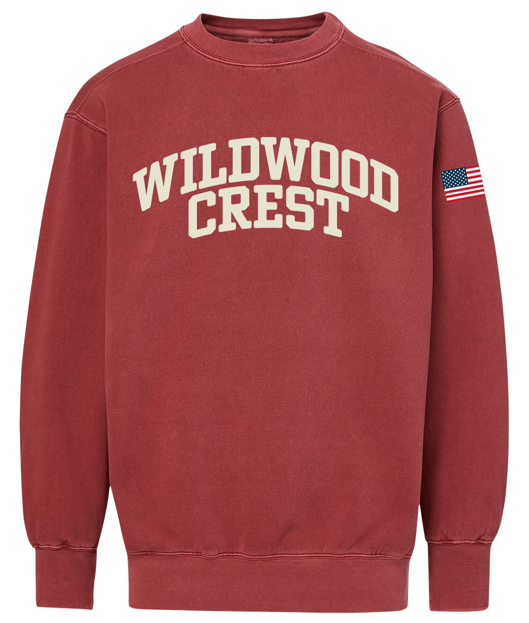 CREST Appliqué CREW - SCARLET