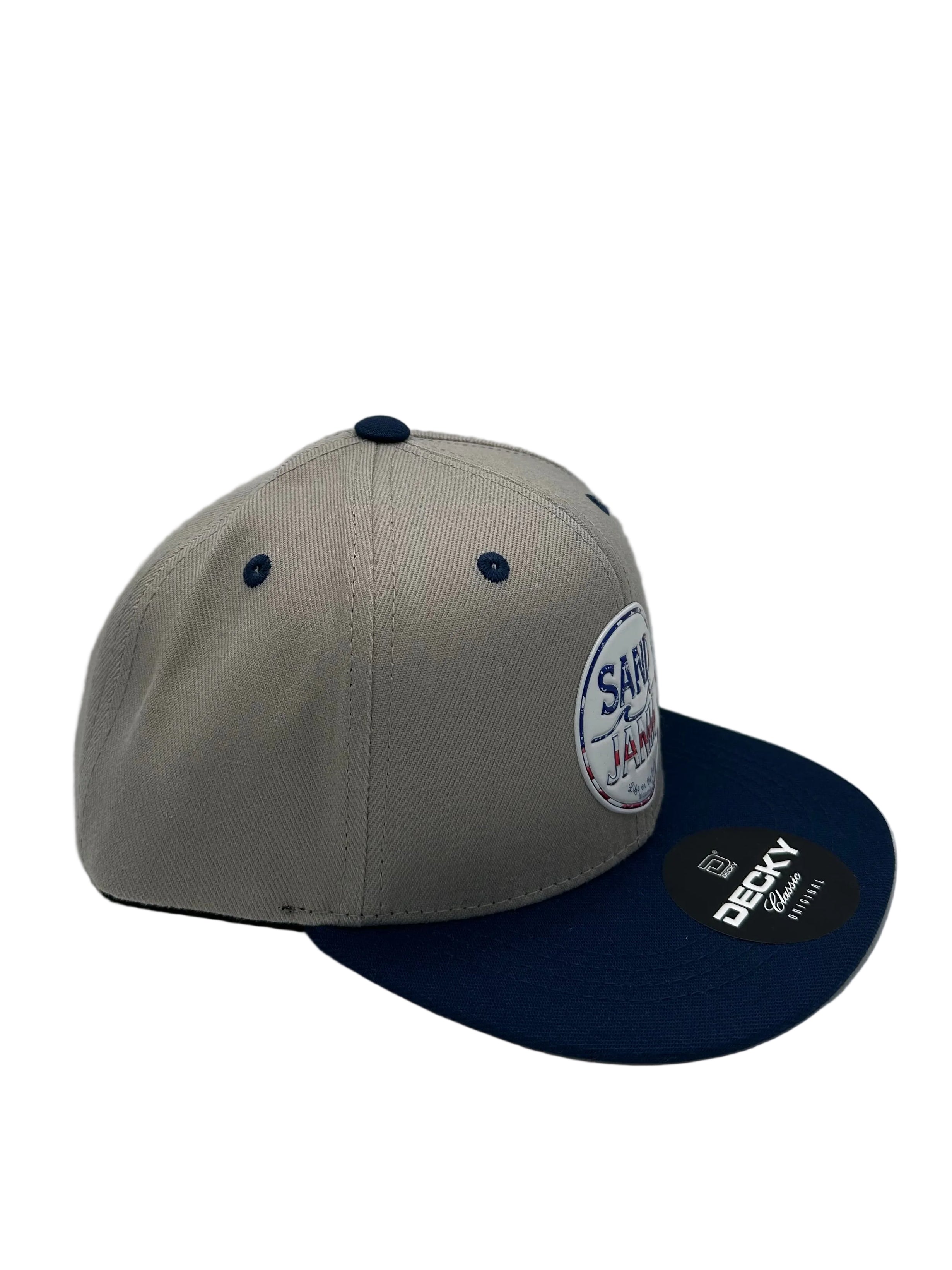 KIDS HAT-USA GREY/NVY