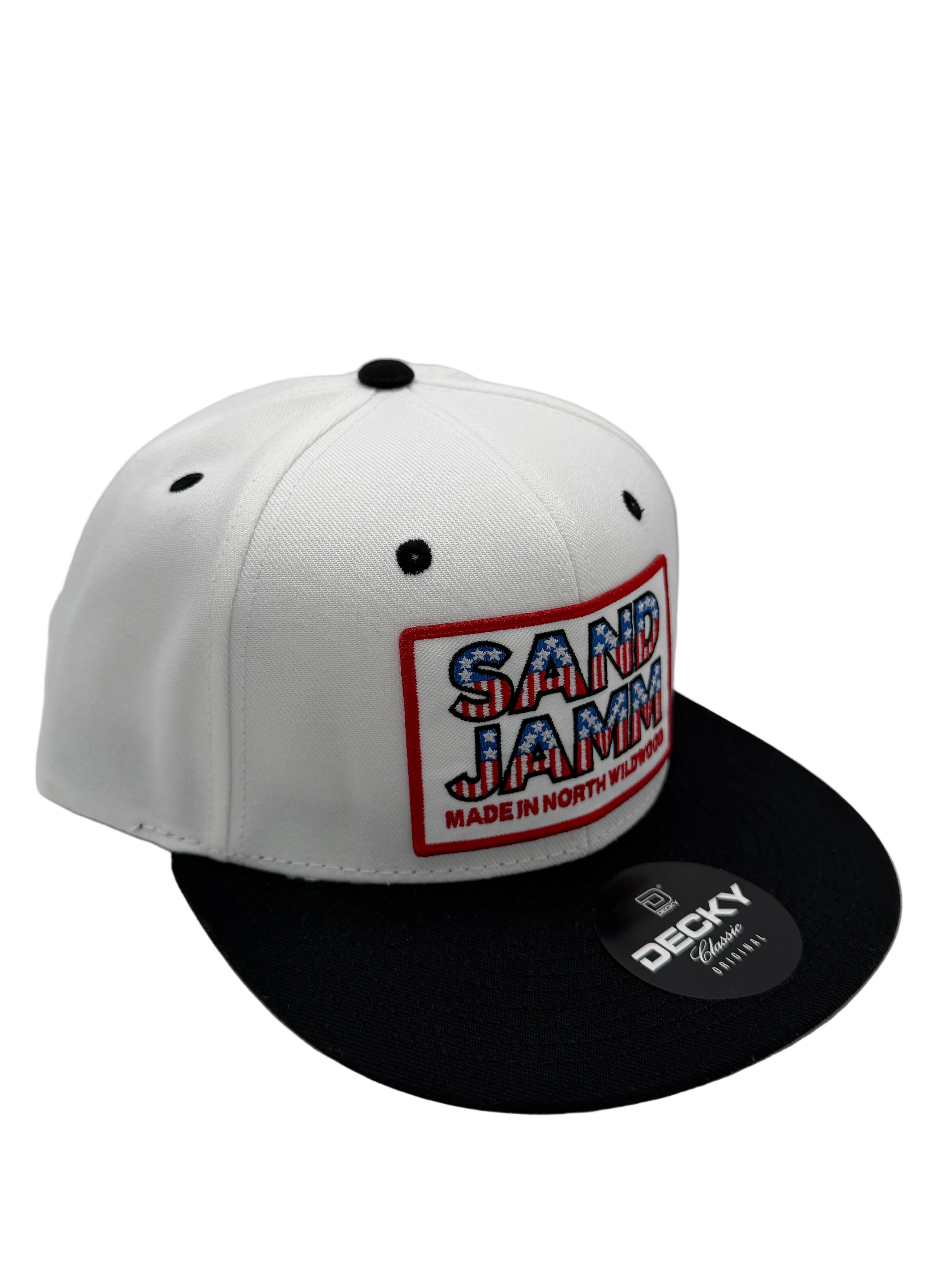 SJ PATRIOT- WHITE/BLK