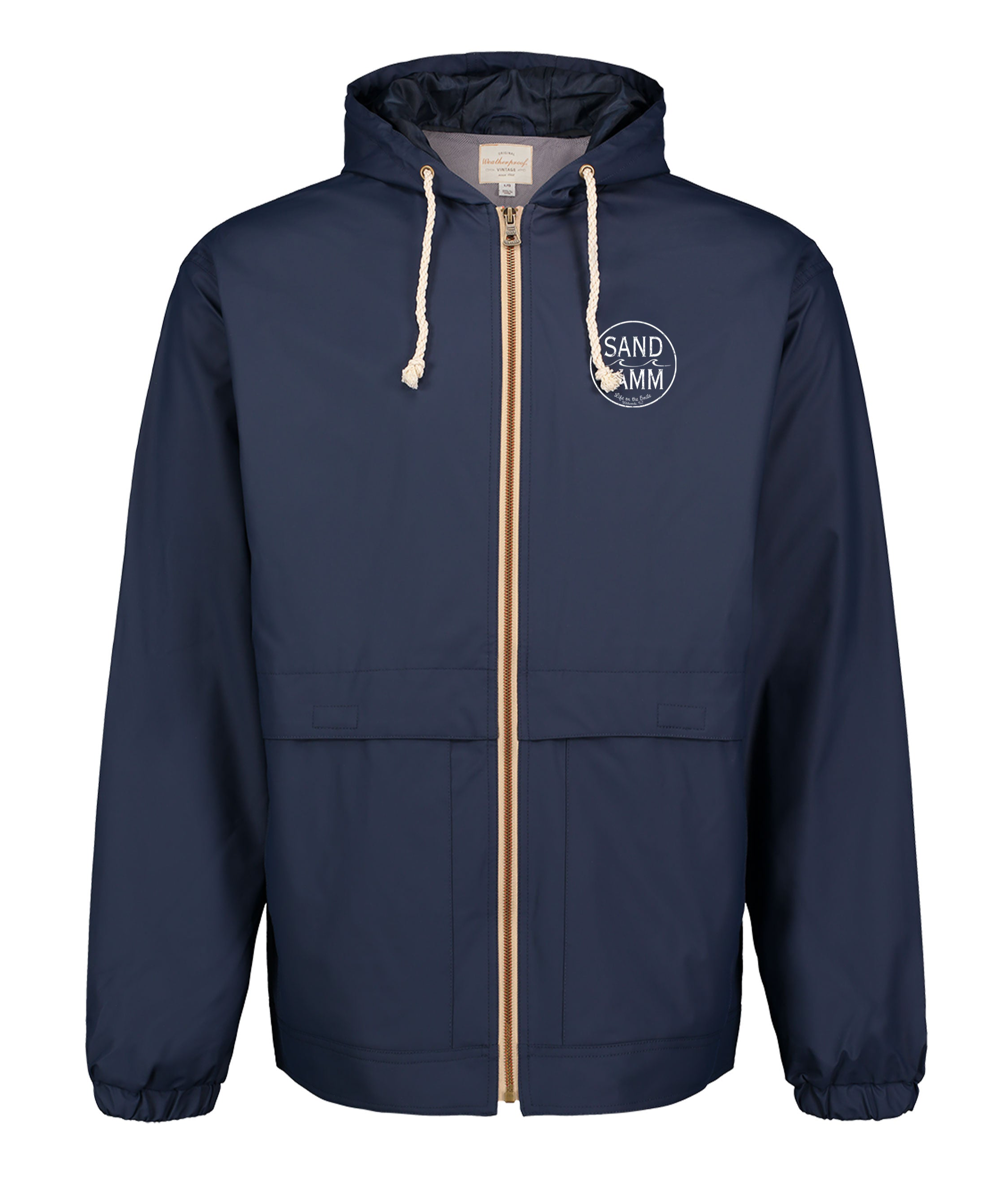 VINT.RAIN JKT. - NAVY