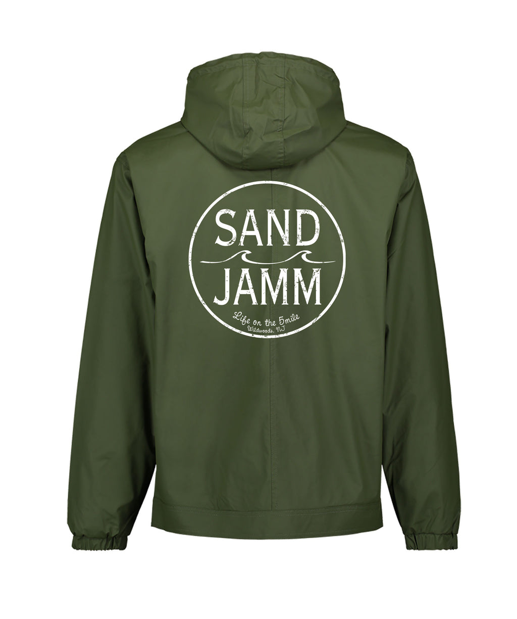 VINT.RAIN JKT. - GRN