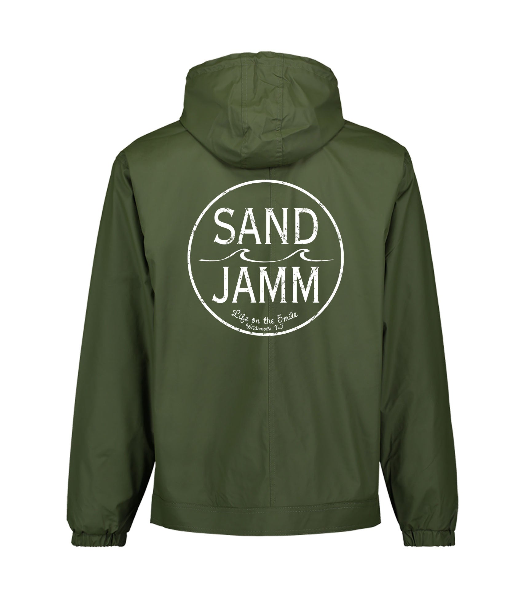 VINT.RAIN JKT. - GRN