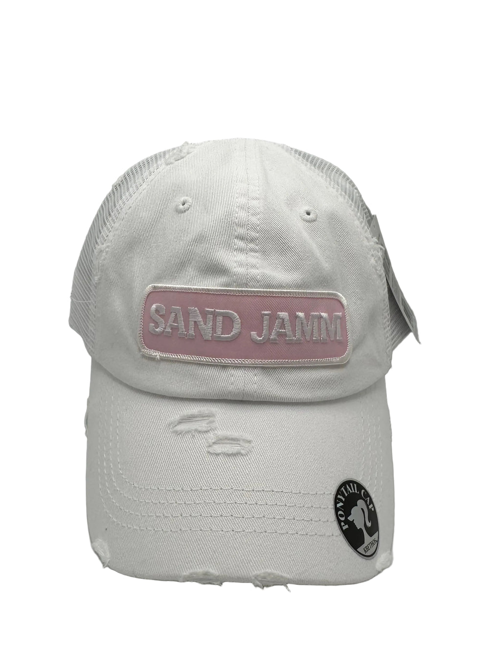 SANDBAR PONY-MESH WHT