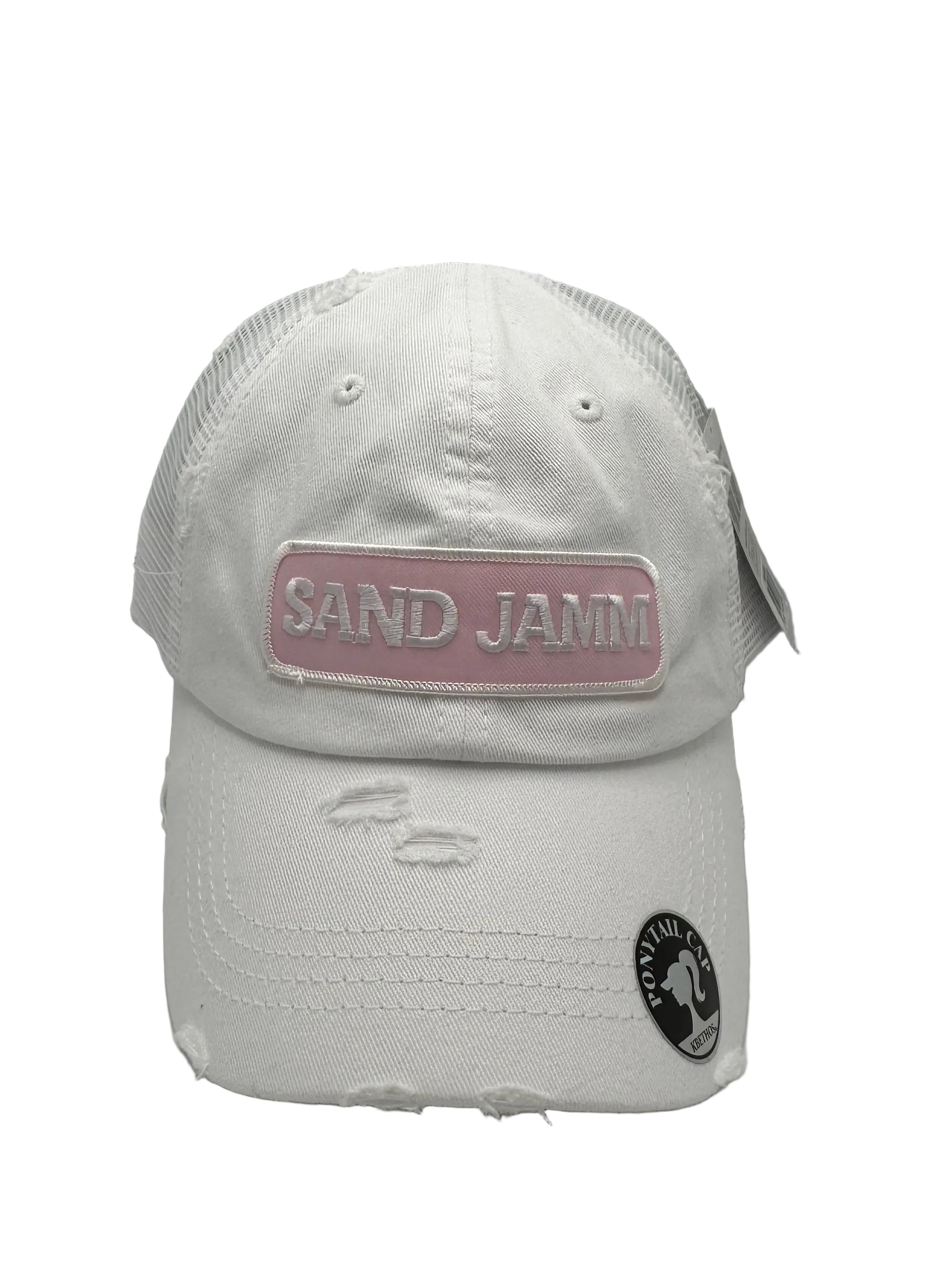SANDBAR PONY-MESH WHT