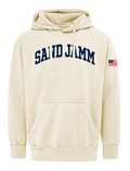 SJ APPLIQUE HOOD - VANILLA