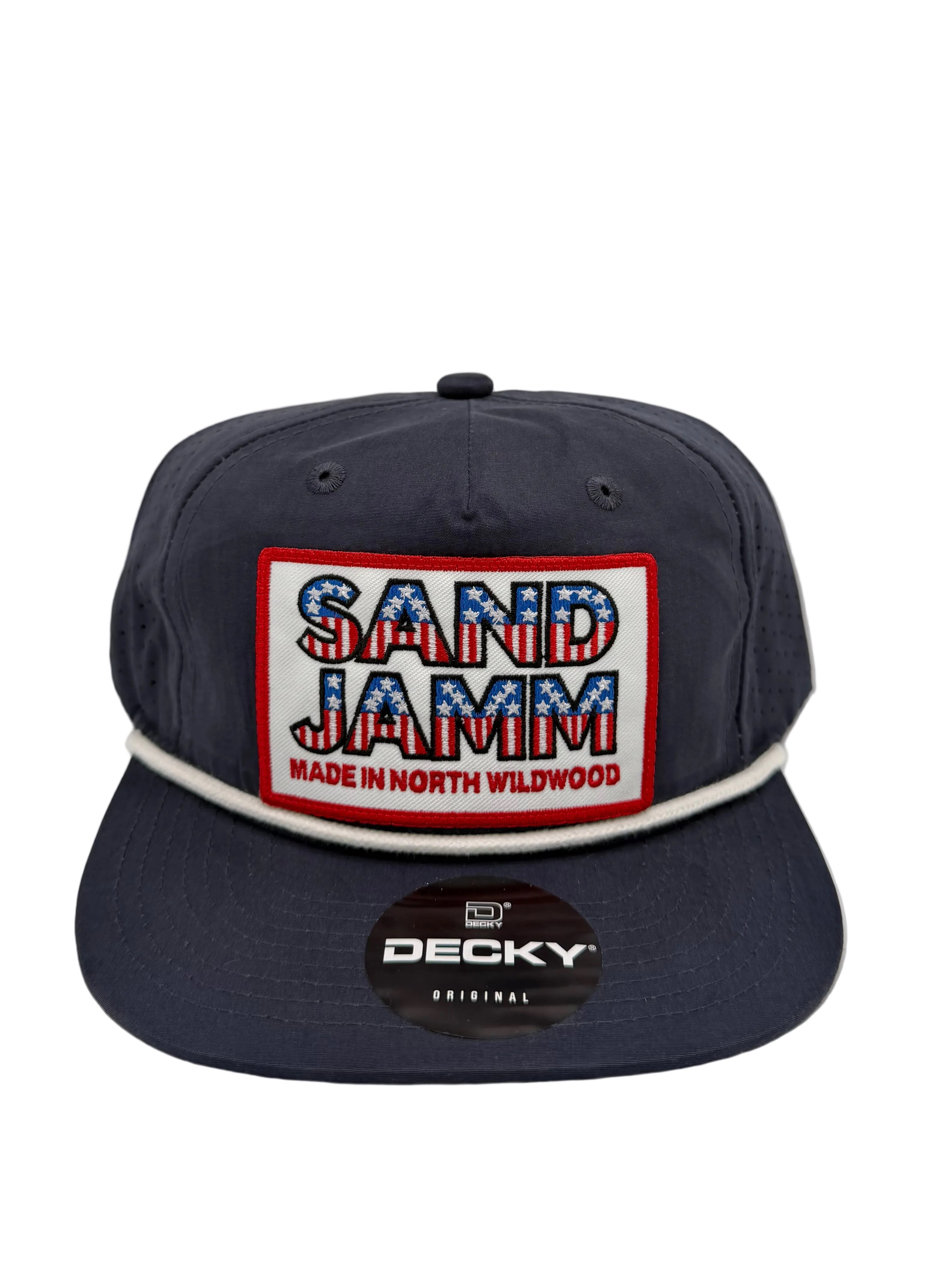 SJ PATRIOT- NAVY/WHT