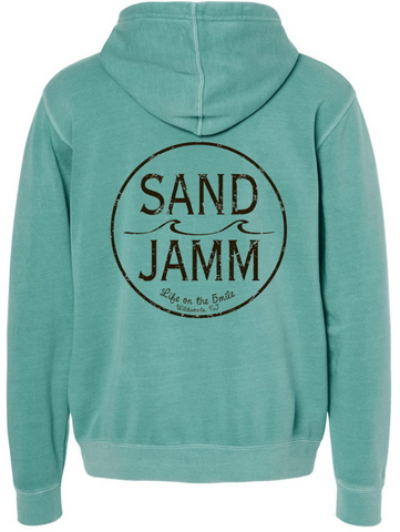 SJ PIGMENT HOOD - MINT