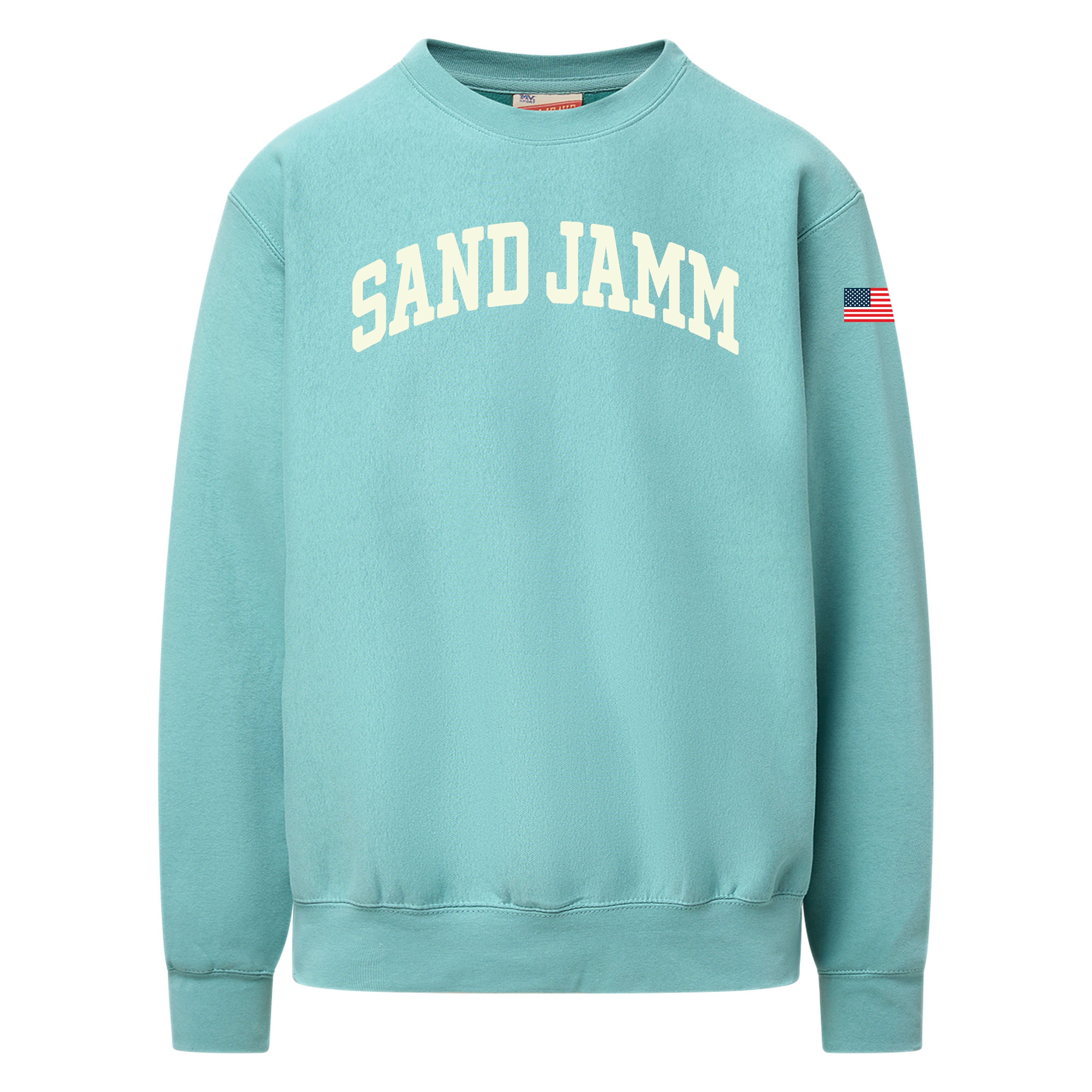 SJ Appliqué CREW-LAGOON