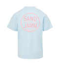SJ COASTAL TEE - CRYSTAL BLUE