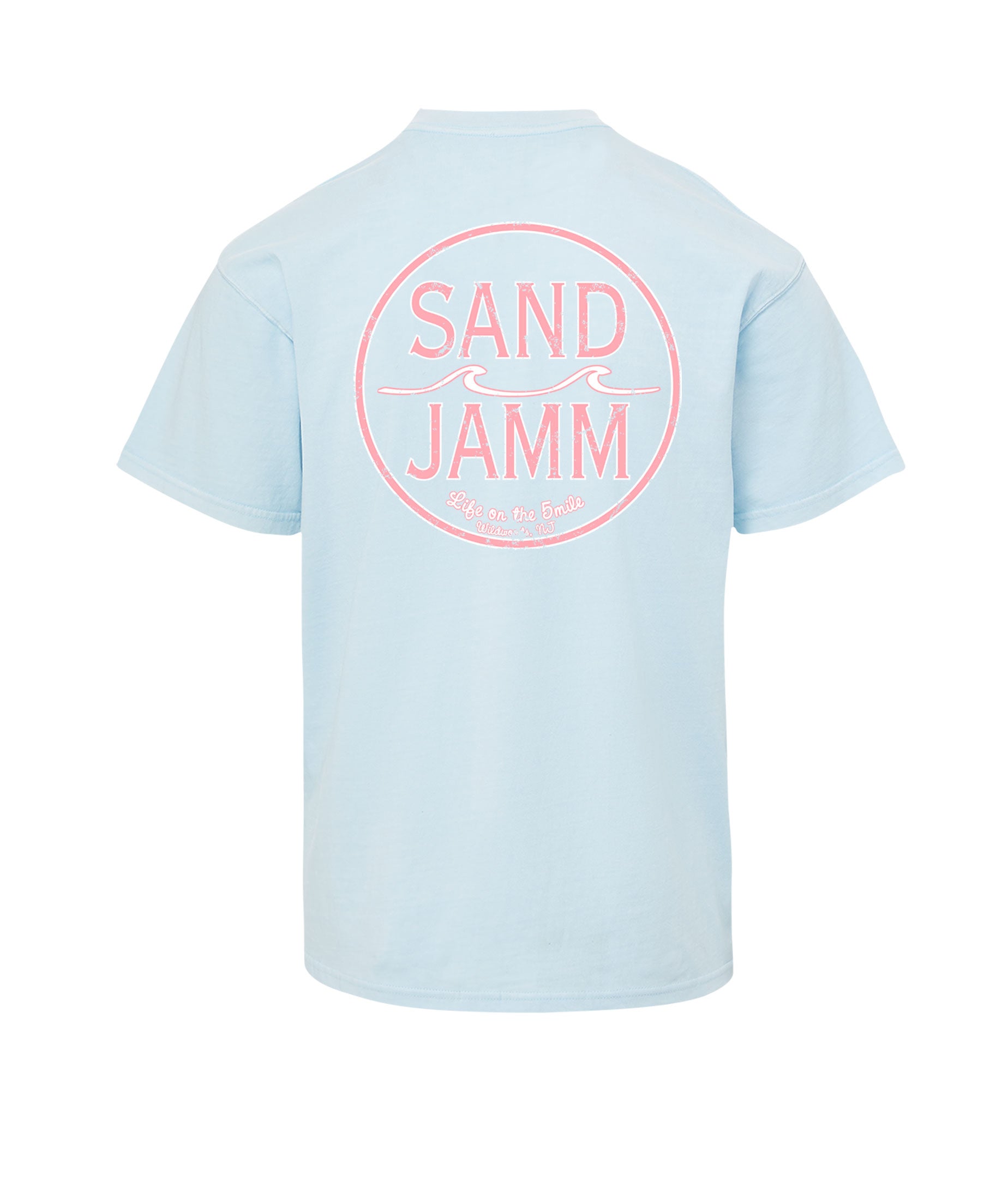 SJ COASTAL TEE - CRYSTAL BLUE
