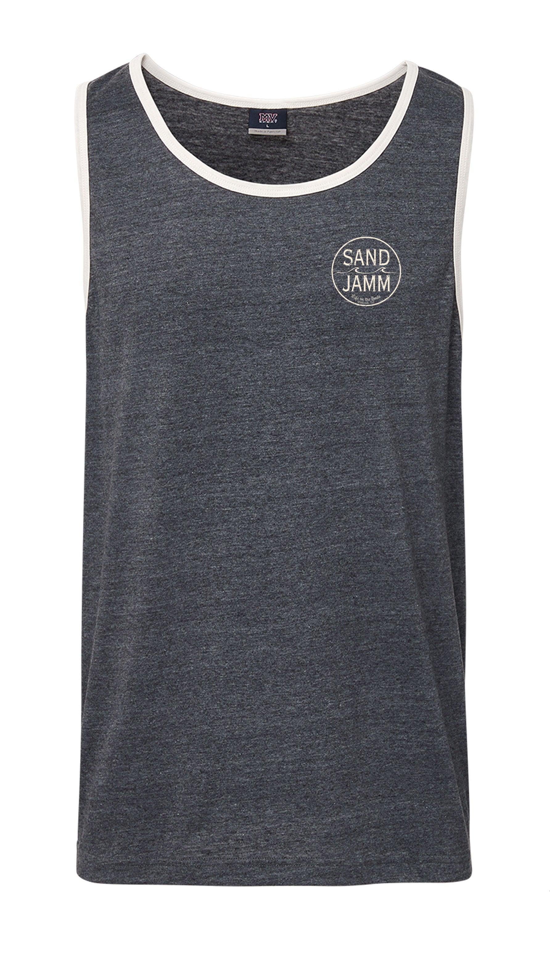 SJ RINGER TANK - CHARCOAL