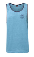 SJ RINGER TANK - DENIM HTR