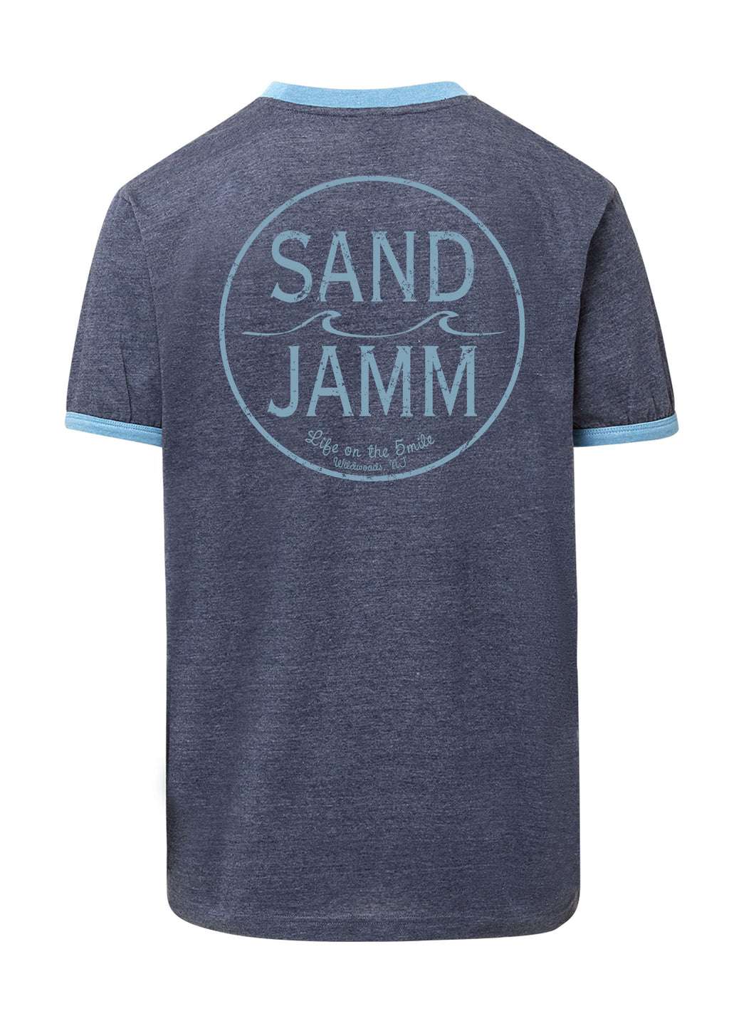 SJ RINGER TEE - NAVY