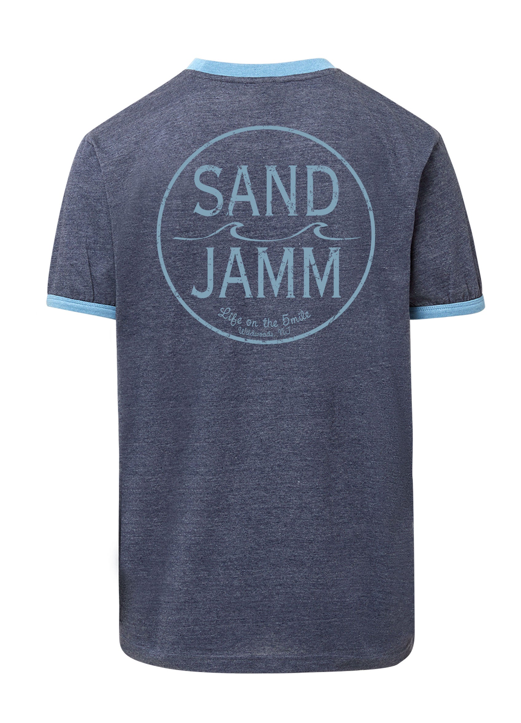 SJ RINGER TEE - NAVY
