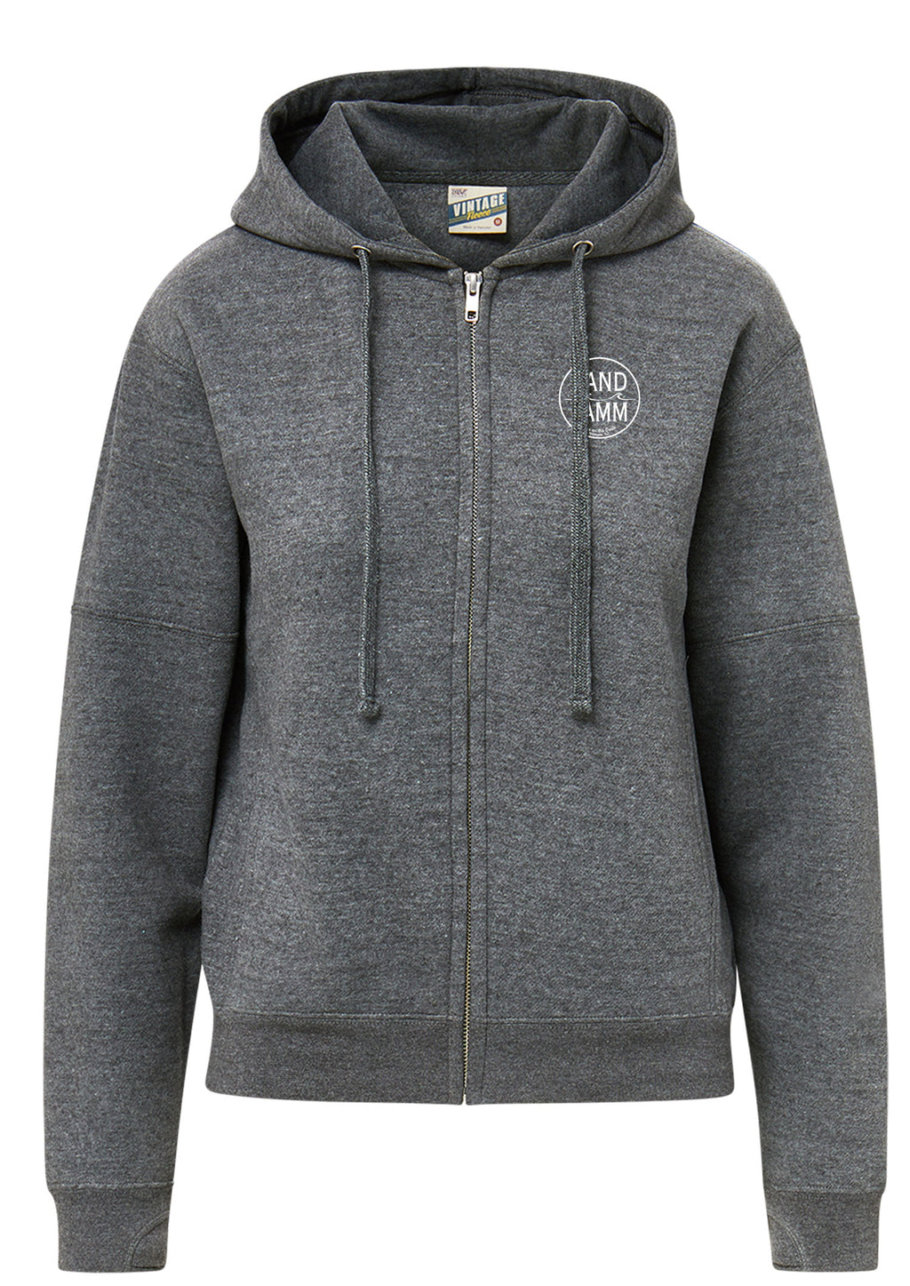 VINT. ZIP - CHARCOAL