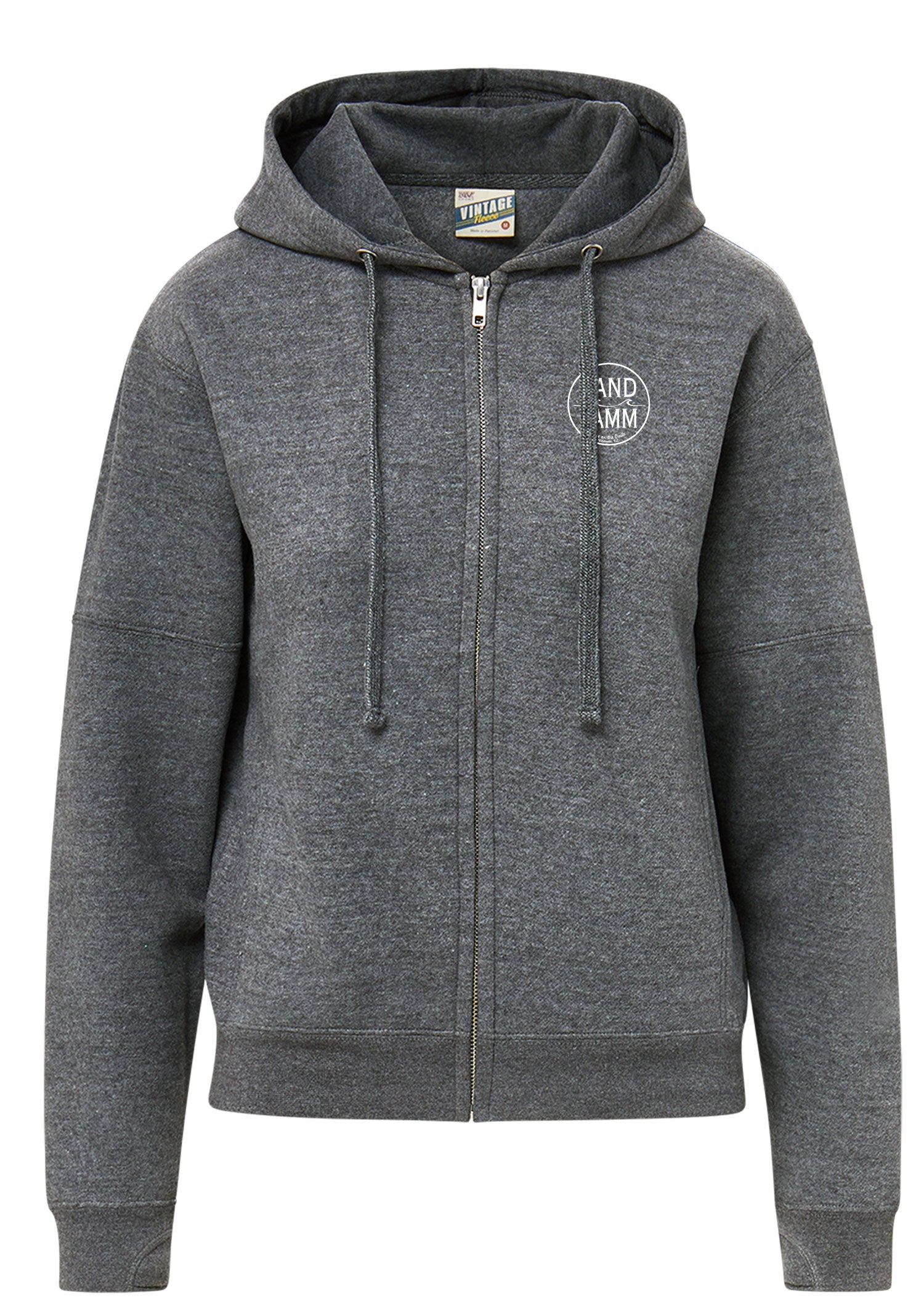 VINT. ZIP - CHARCOAL