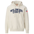 CREST Applique HOOD-OATMEAL