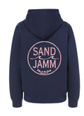 KIDS COASTAL HOOD - NAVY