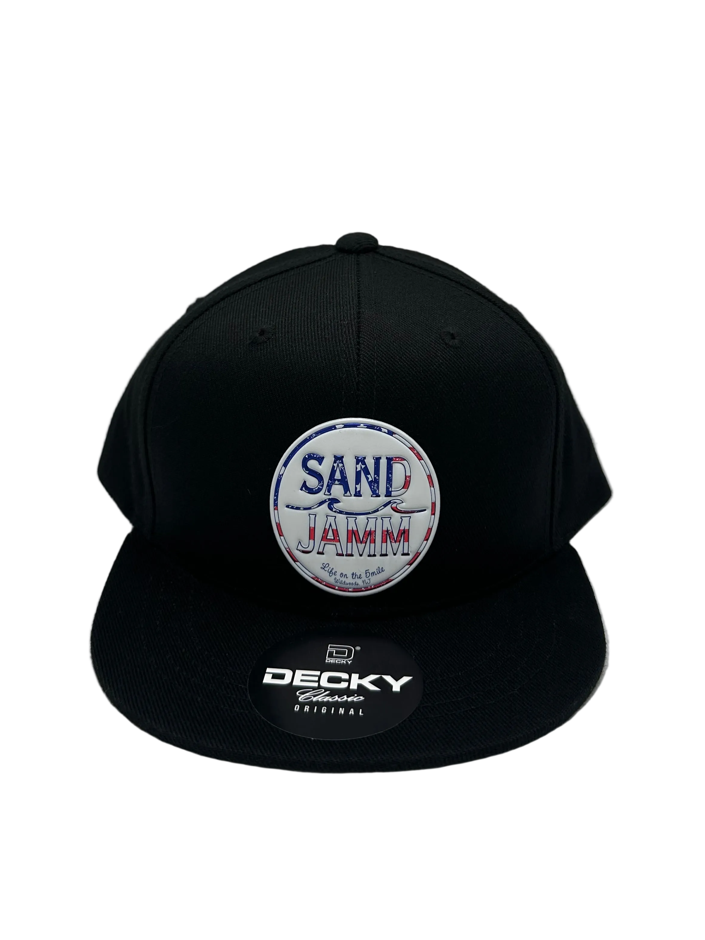 KIDS HAT-USA BLK