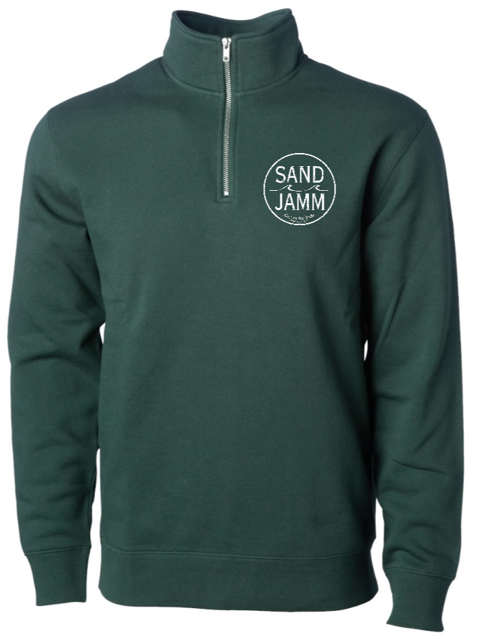 SJ 1/4 ZIP - ALPINE GRN