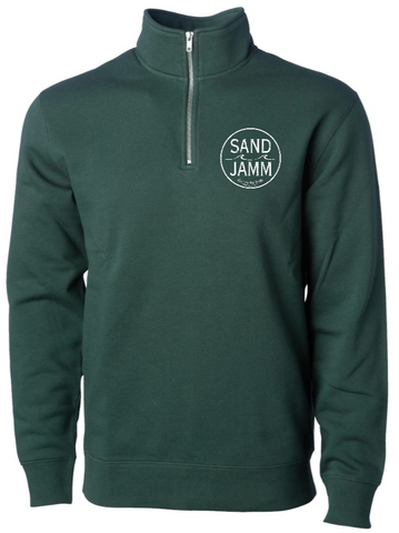 SJ 1/4 ZIP - ALPINE GRN