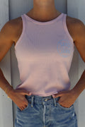 COASTAL BLUE TANK - PINK
