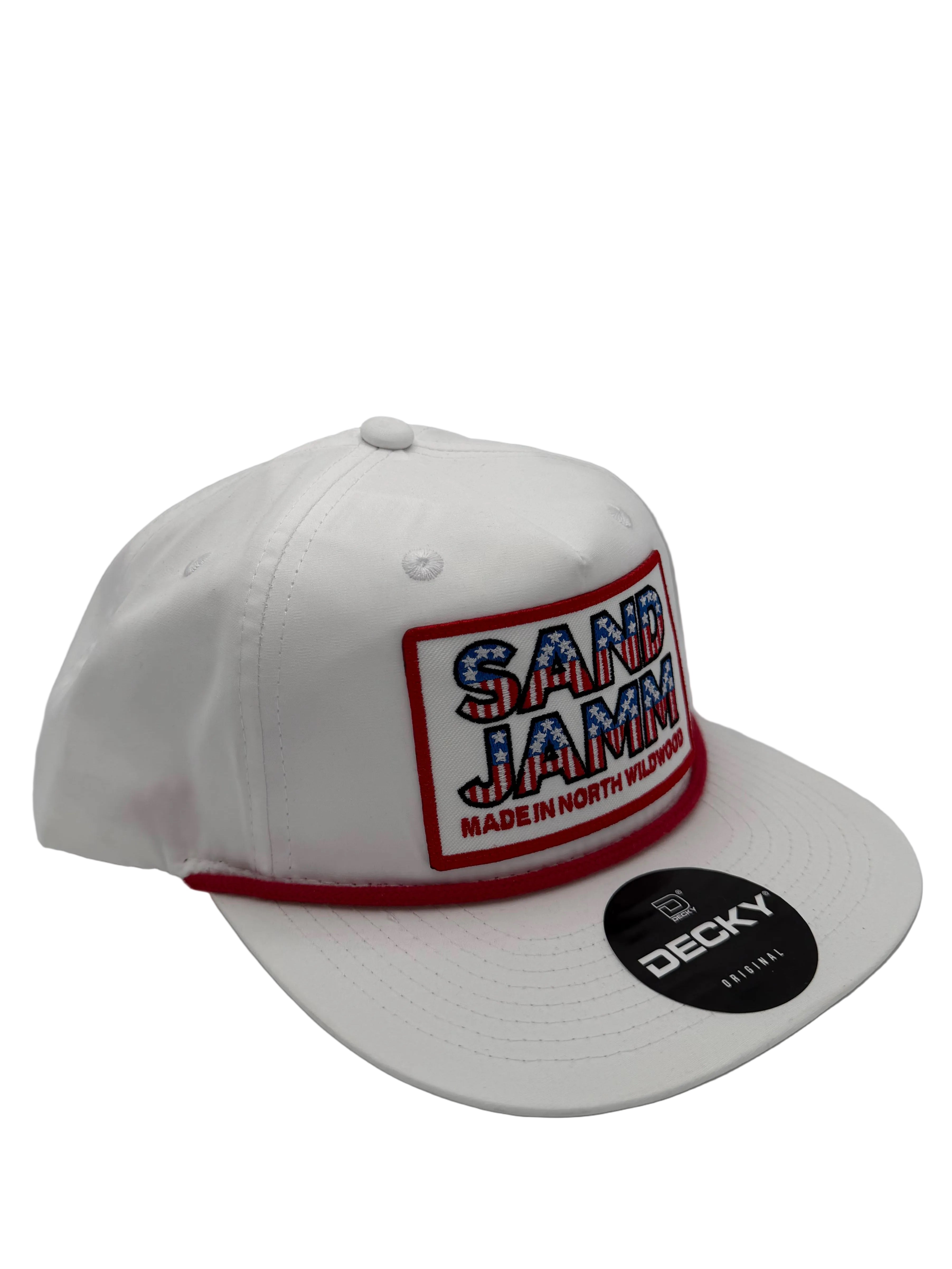 SJ PATRIOT- WHT/RED