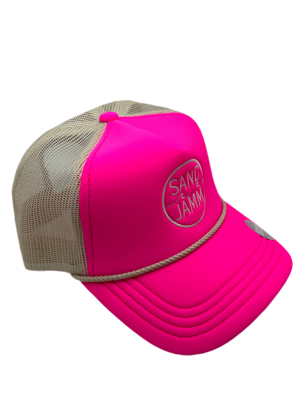 SJ TRUCKER-NEON PNK/STN
