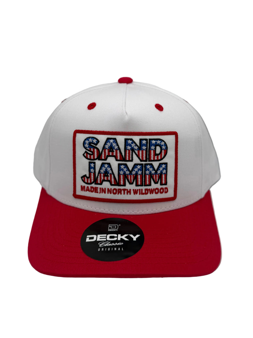 SJ PATRIOT- WHITE/RED