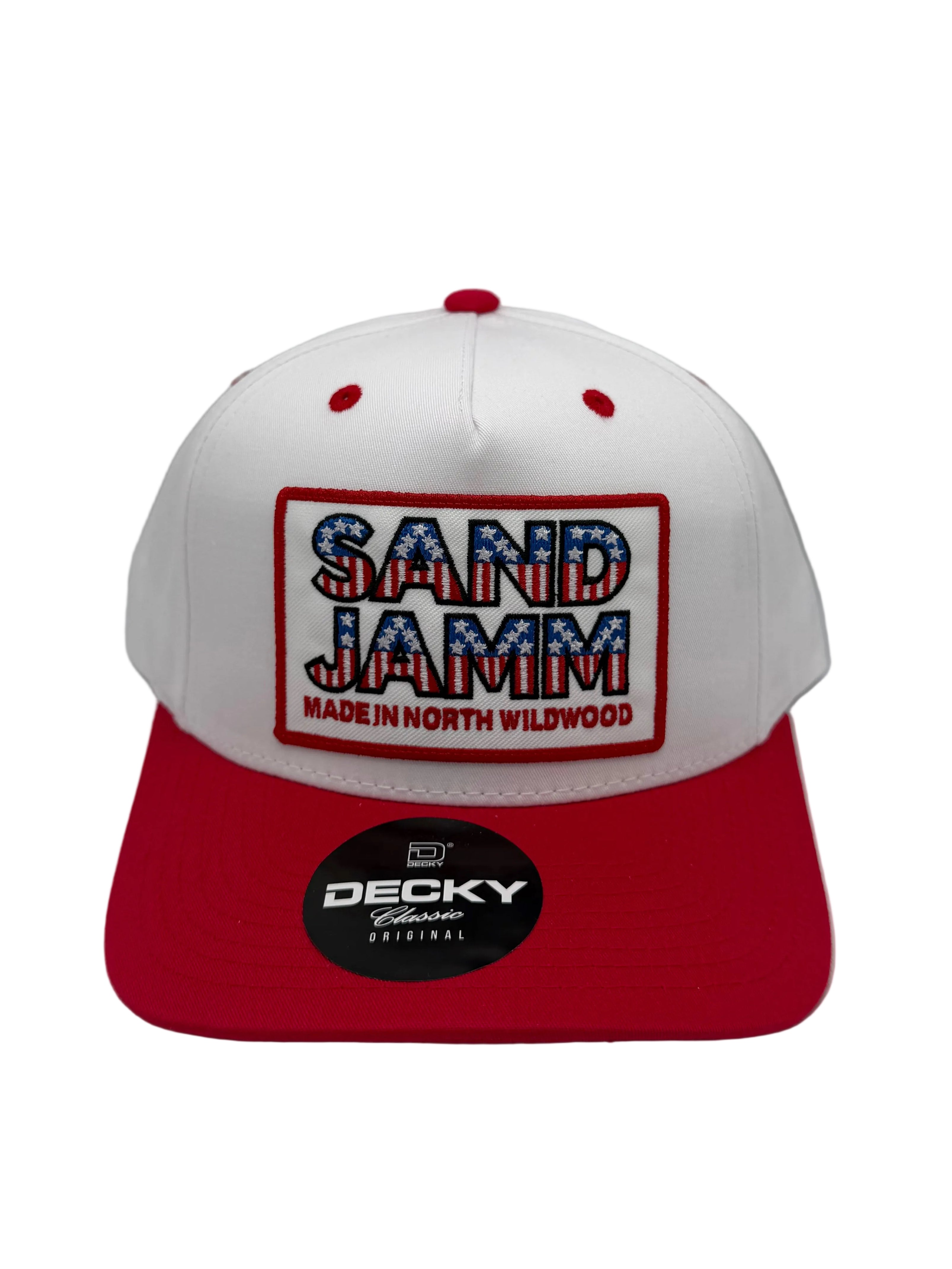 SJ PATRIOT- WHITE/RED