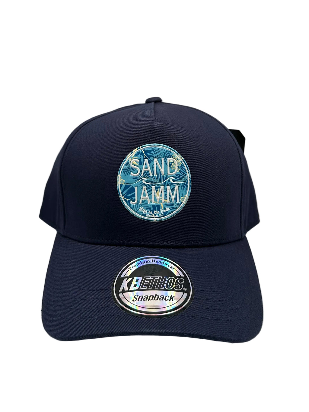 COASTAL PALM HAT-NAVY