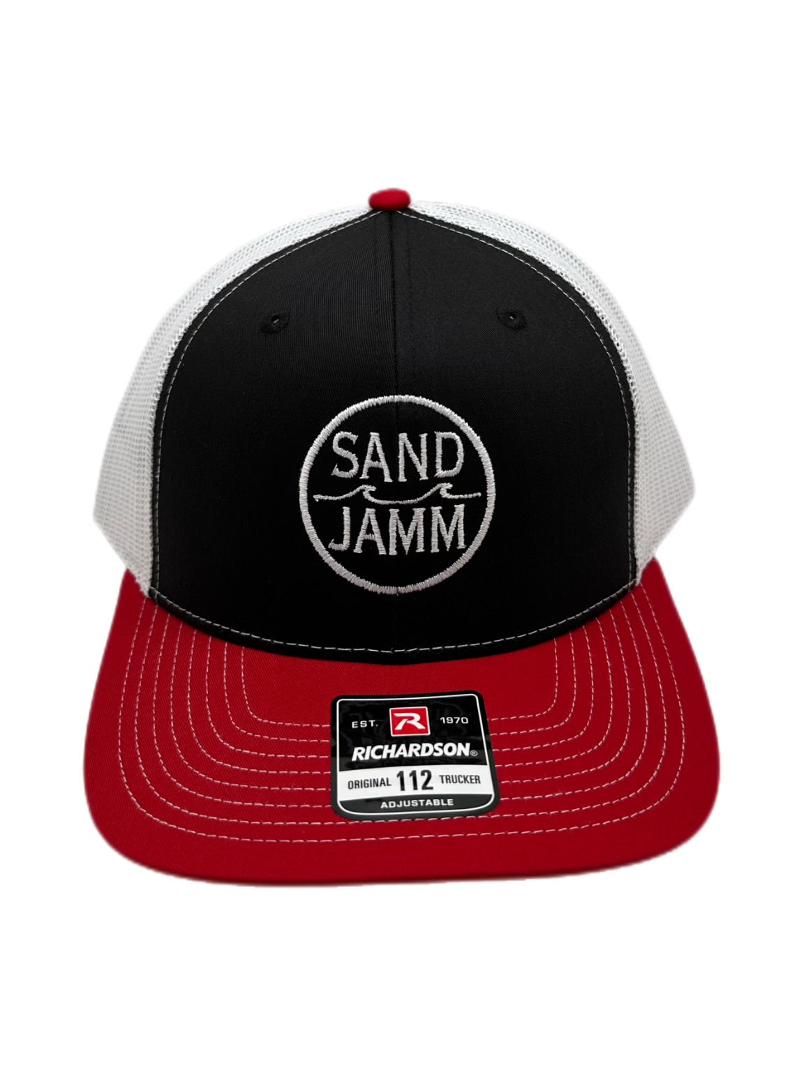 SJ TRUCKER-BLK/WHT/RED