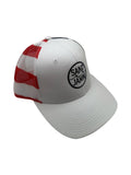 Classic Trucker Hat - White/USA