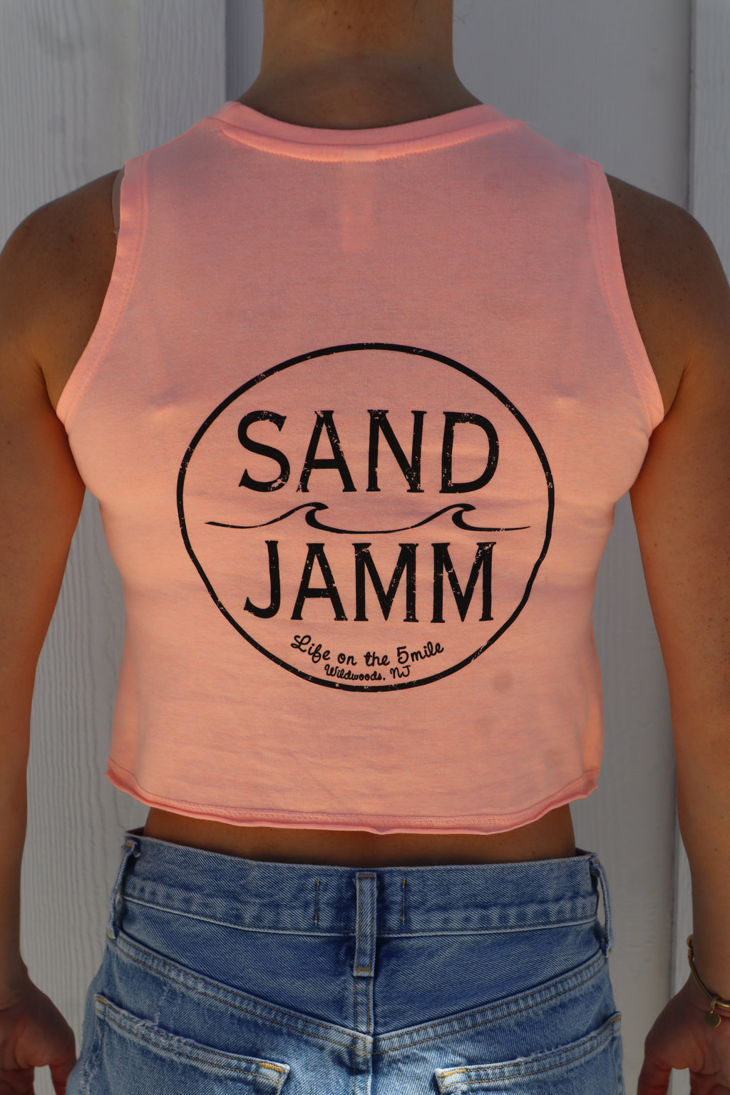 SJ CROP/TEE - SHELL