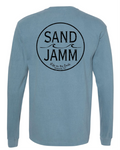 SJ LS TEE - ICE BLUE