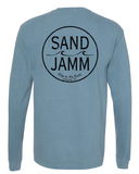 SJ LS TEE - ICE BLUE