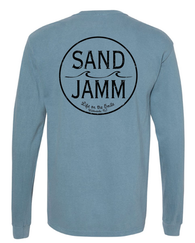 SJ LS TEE - ICE BLUE