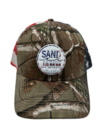 SJ USA PATCH-TRUCKER-CAMO