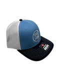 Classic Trucker Hat -Wht/Navy/Blue