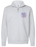 USA 1/4ZIP- ASH HTR