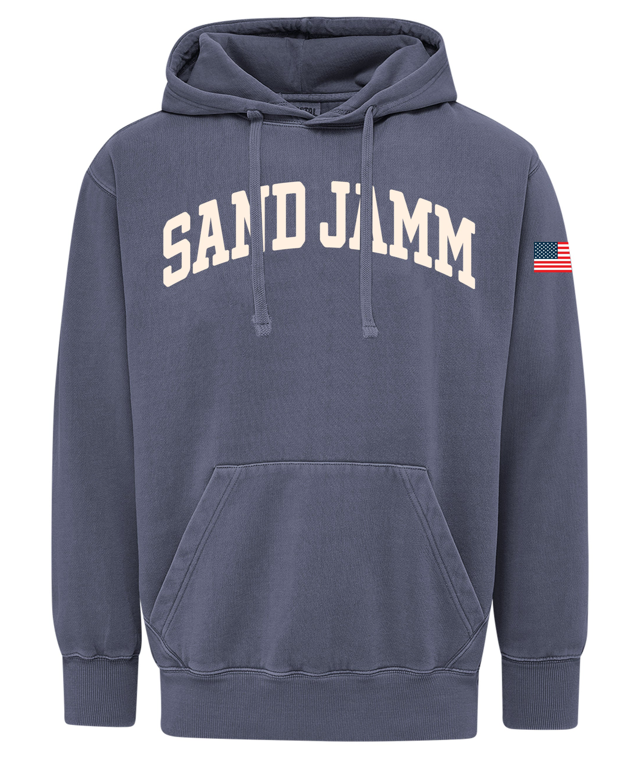 SJ APPLIQUE HOOD - MIDNIGHT