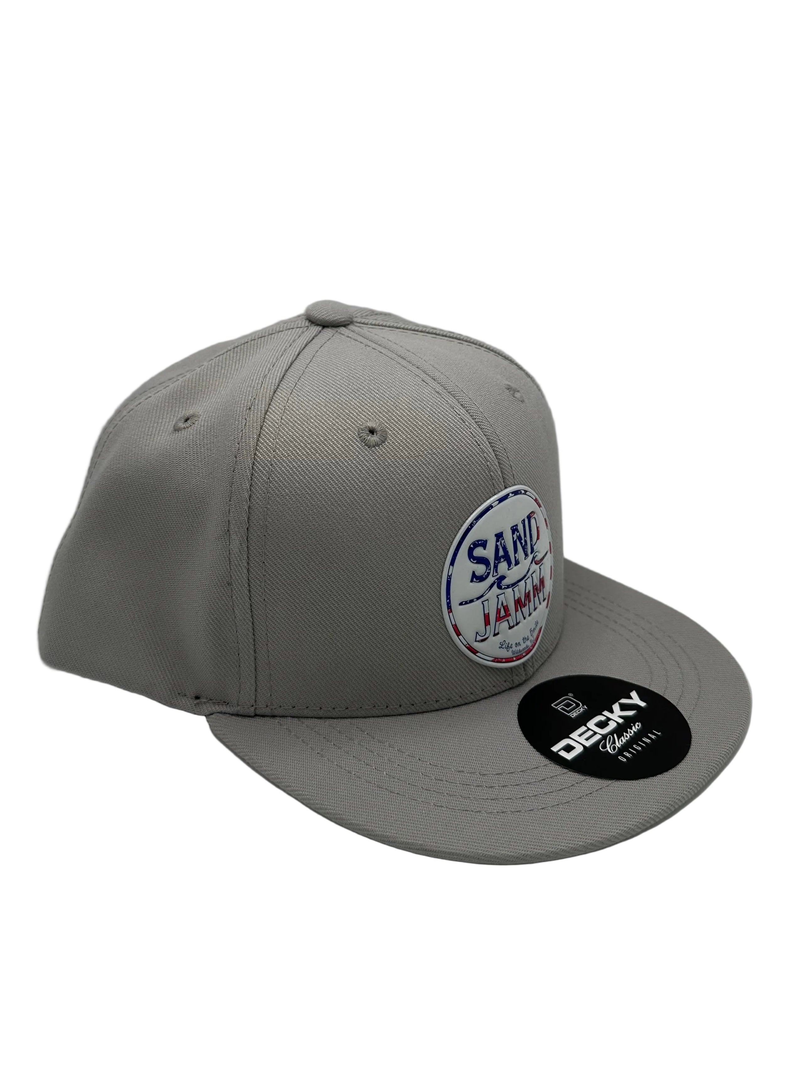 KIDS HAT-USA GREY