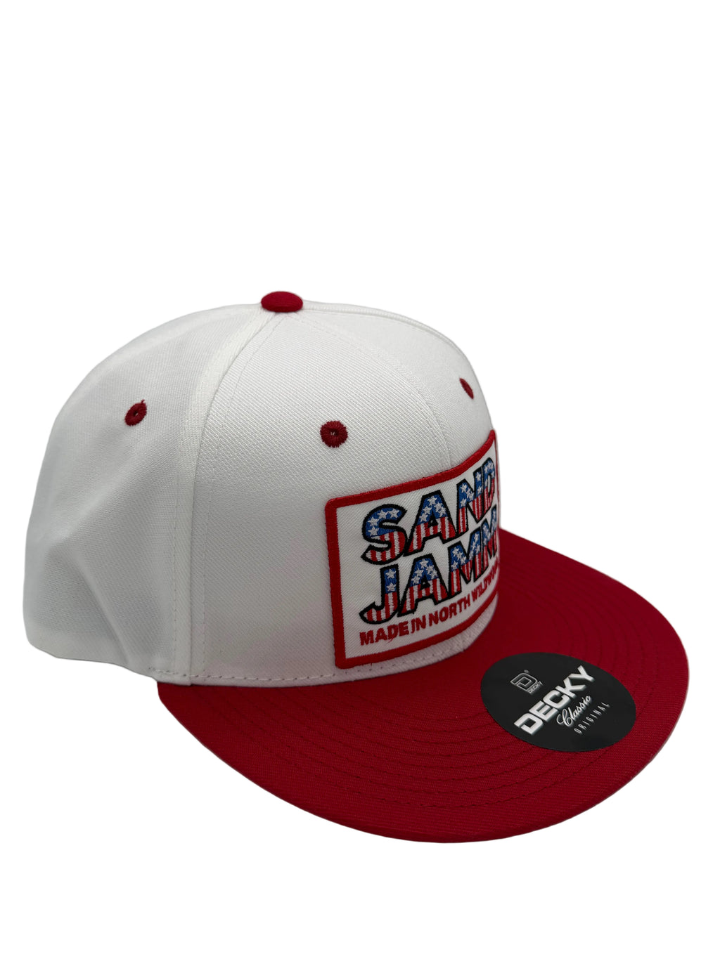 SJ PATRIOT- WHT/CARDINAL