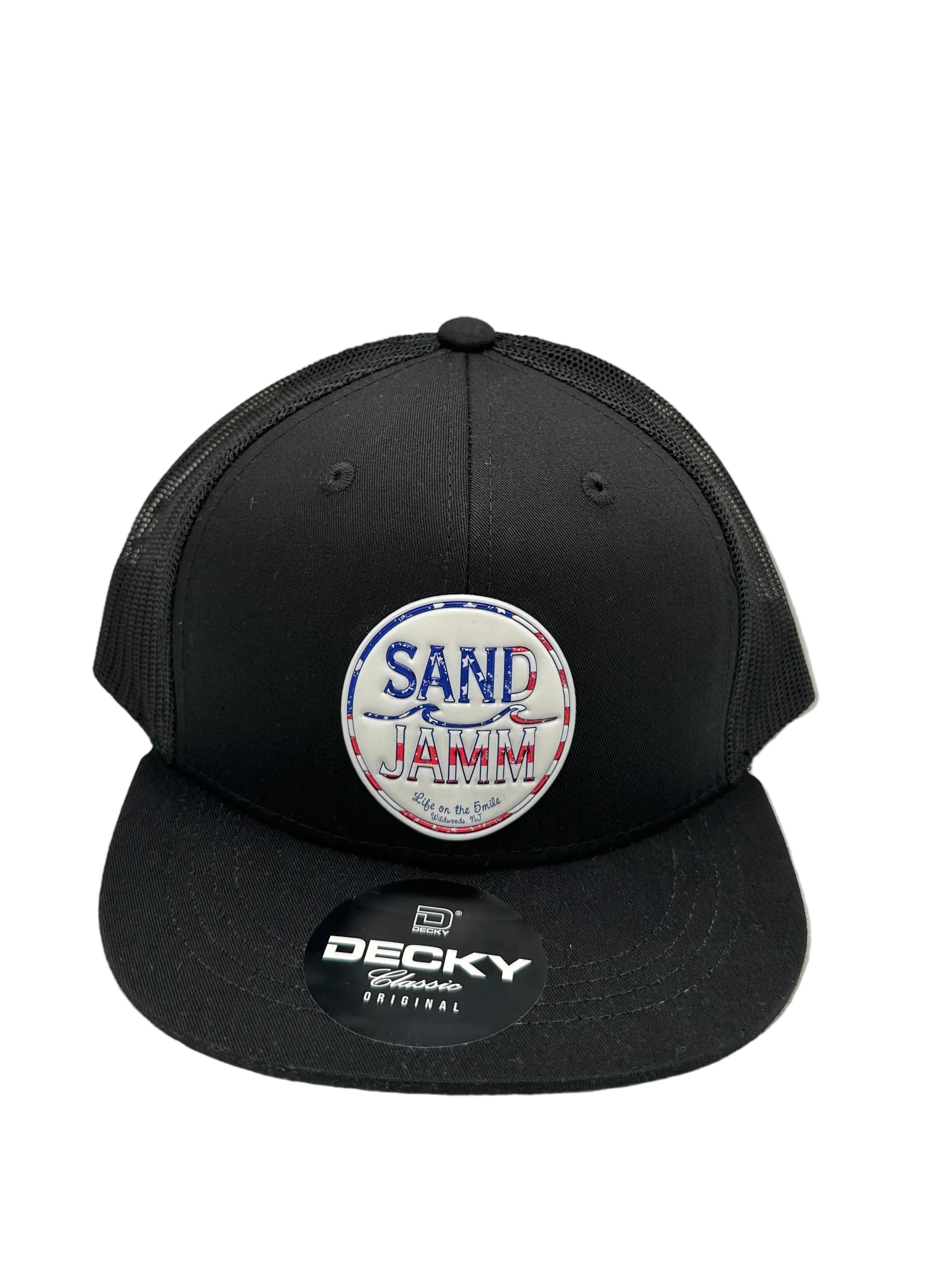 KIDS HAT-USA BLACK