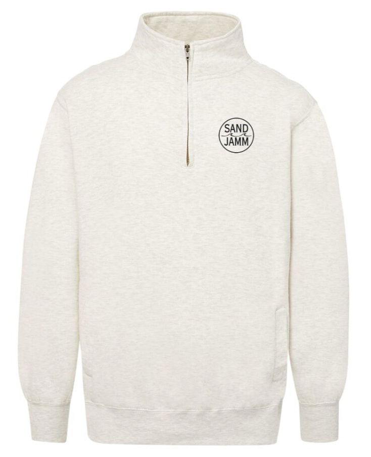 SJ - 1/4 ZIP - OATMEAL