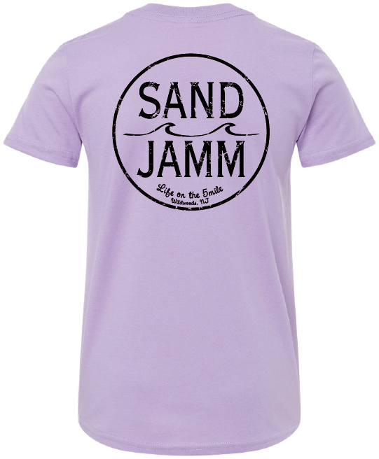 SJ KIDS TEE-DARK LAVENDER